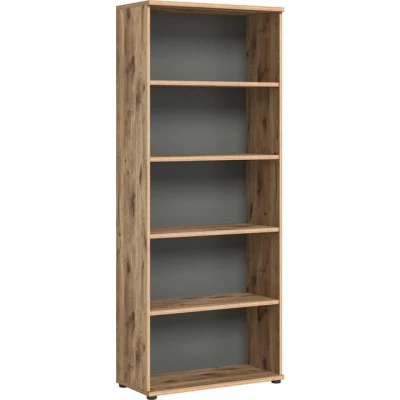 Abbildung von INOSIGN Aktenregal &quot;Riga&quot;, Büroregal, Stauraumregal, in 2 Breiten, Höhe 199 cm, 5 Fächer