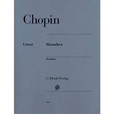 Abbildung von Mazurken. Klavier: Besetzung: Klavier zu zwei Händen (G. Henle Urtext Ausgabe)