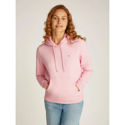 Abbildung von Tommy Jeans Damen TJW REG S FLAG HOODIE DW0DW19958, Pink (Ballet Pink), XS