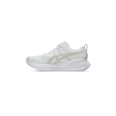 Abbildung von Asics Gelcumulus 27 Laufschuh Straße, Damen, Größe: 38, White lake grey Schuhe
