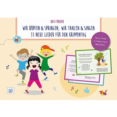 Abbildung von wir hüpfen &amp; springen, tanzen singen: 33 neue Lieder für den Krippentag