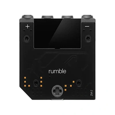 Abbildung von Teenage Engineering Rumble Module Subwoofer für OP Z Sequencer (Synthesizer Vibrationsmodul einfache Installation Intensitätsregelung Silent Metronome Mode Frequenzgang 10 150 hz) Schwarz TEE0063