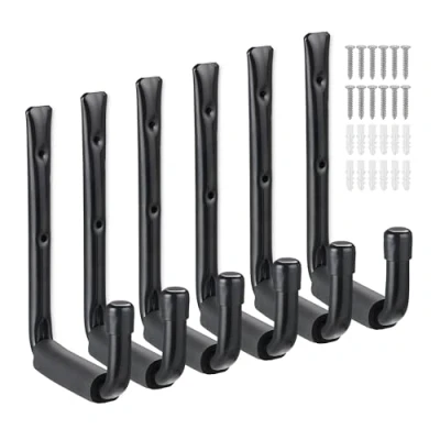 Abbildung von relaxdays Wandhaken Garage 6er Set