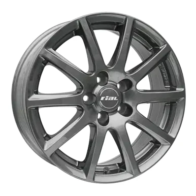 Abbildung von RIAL 5 loch 15Zoll 114.3mm Alufelge Milano titan MI65545B82 Felge