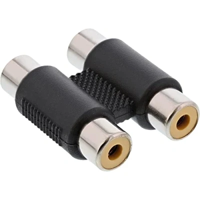 Abbildung von InLine Audio Adapter, 2x Cinch Kupplung, Buchse /