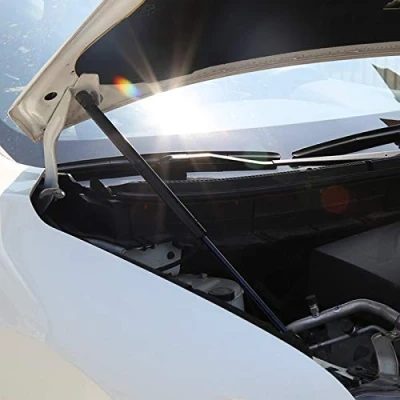 Abbildung von HIGH FLYING für Qashqai J11 2014 2020 Motorhauben Gasfeder Schwarz 2 Stücke