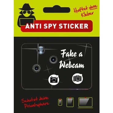 Abbildung von Camblock Webcam Cover, OHNE Klebstoff, 5er Set Typ Fake A Webcam, Abdeckung, Sticker