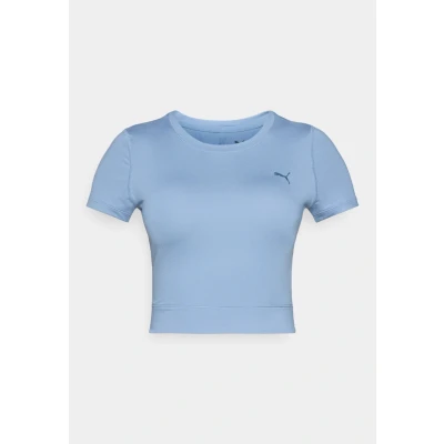 Abbildung von Puma Twist TEE Sport Tshirt, Damen, Größe: Large, Cool blue