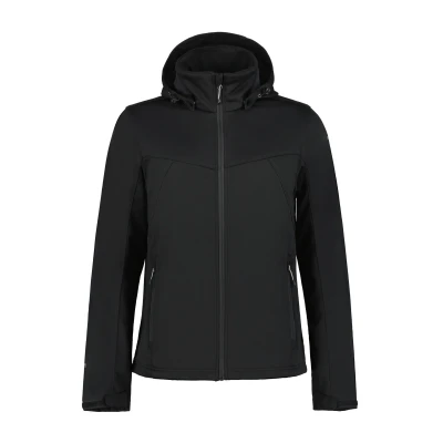 Abbildung von Icepeak Biggs Softshelljacke, Herren, Größe: 46, Basic black