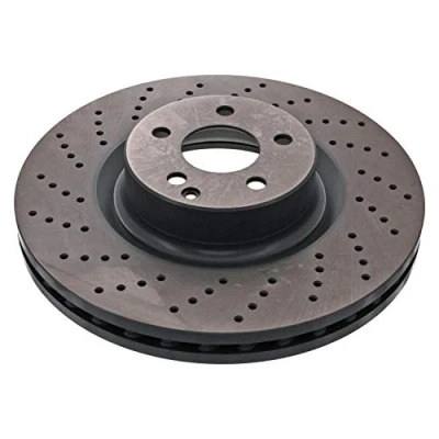 Abbildung von FEBI BILSTEIN 44145 Bremsscheibe Vorderachse 360 36 5 112 gelocht/innenbel. beschichtet hochgekohlt MERCEDES BENZ: S Klasse Limousine, Coupe
