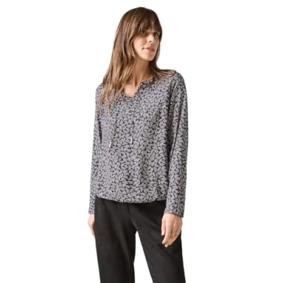 Abbildung von Cecil Bedruckte Bluse, Damen, Größe: XL, Grau