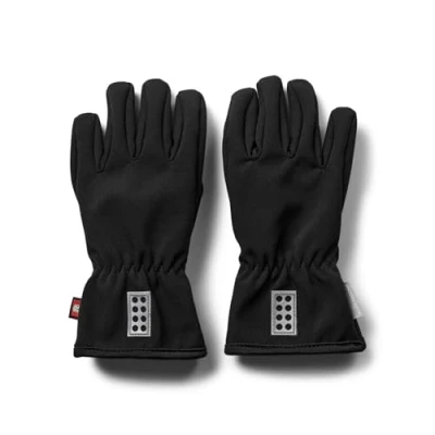 Abbildung von LEGO kidswear Atlin Glove Fingerhandschuh für Kinder, Größe: 146/152, Black