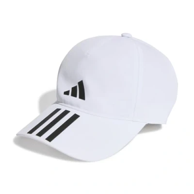Abbildung von adidas Performance 3STRIPES Aeroready Baseball Cap white/black, Größe: XS/S, White/black