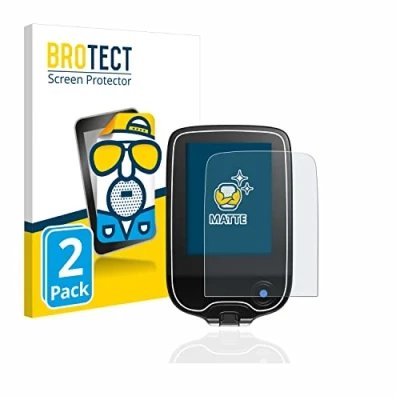 Abbildung von BROTECT Entspiegelungs Schutzfolie für Freestyle Libre 3 (2 Stück) Matte Displayschutz Folie, Anti Reflex, Fingerprint