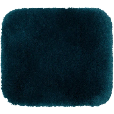 Abbildung von Gözze Deluxe Badteppich Mit extra hohem Flor, 100% Polyester (Mikrofaser), Antirutschbeschichtung, 50 x 45 cm Lagune