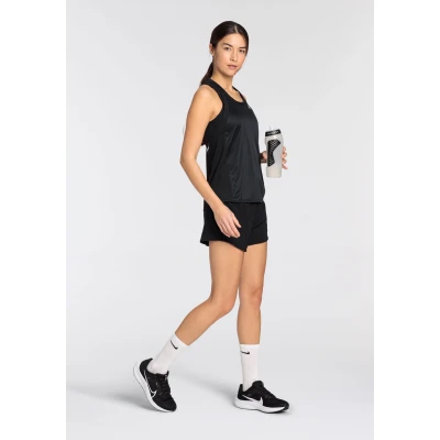 Abbildung von Nike Performance RACE Singlet Top, Damen, Größe: Medium, Black/reflective silver
