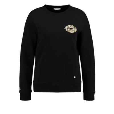 Abbildung von KEY LARGO Damen Kiss Round Sweatshirt, Black (1100), M EU