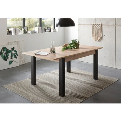Abbildung von Home affaire Esstisch &quot;LUCAS&quot;, 140 210 cm ausziehbar, Tisch in Eiche Artisan Dekor