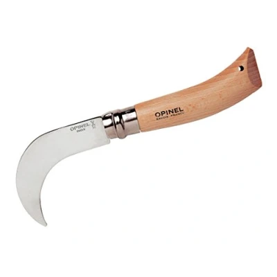 Abbildung von Opinel Uni 113110 Gärtnermesser rostfrei Buchenholz Griff Heftlänge: 11.5 cm, Klingenlänge: 10 mehrfarbig