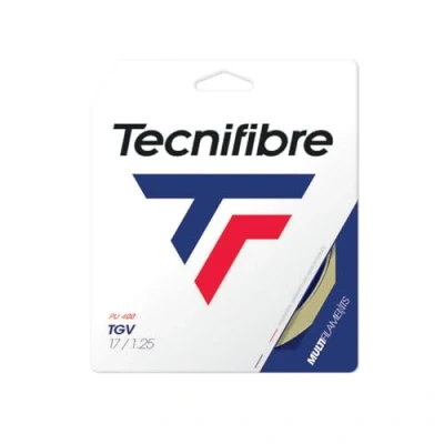 Abbildung von Tecnifibre Multifaser Tennissaite 1.35 mm TGV beige