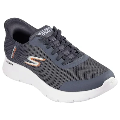 Abbildung von Skechers Herren Go Walk Flex Up Hands Free Slip ins Sneaker, GRAU, 45 EU Weit