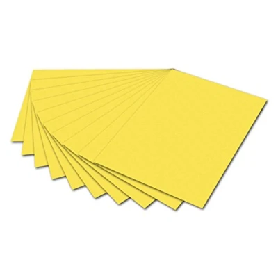 Abbildung von Folia Fotokarton 50x70cm 300g/qm zitronengelb