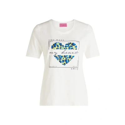 Abbildung von Betty Barclay Kurzarmshirt &quot;Betty Damen Basic Shirt mit Aufdruck&quot;, (1 tlg.), Glitzersteine