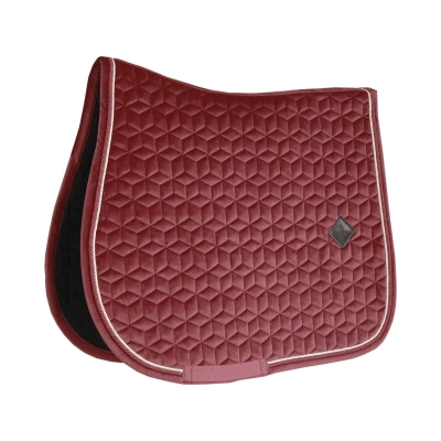 Abbildung von Kentucky Horsewear Schabracke Velvet Springen Bordeaux