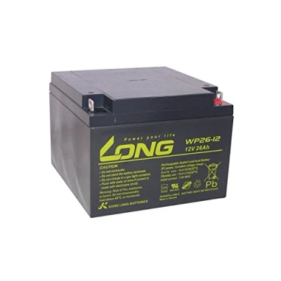 Abbildung von Akku kompatibel HYS12240 12V 26Ah wie 24Ah AGM Blei Batterie wiederaufladbar