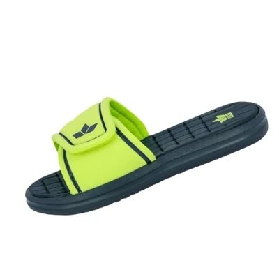 Abbildung von LICO Barracuda V Badesandale für Kinder, Größe: 29, Marine lemon Soft synthetic