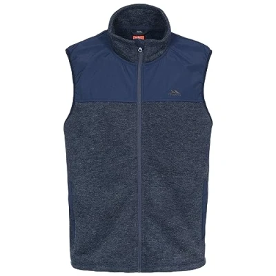 Abbildung von Trespass Herren Warme Fleecewest LEAFMINER, navy melange, XL, MAFLGIO10001_NMGXL