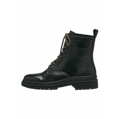 Abbildung von Tamaris Damen Schnürstiefel Leder; BLACK/schwarz; 40 EU