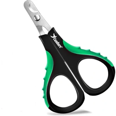 Abbildung von Candure Katzennagelknipser Für Haustiere Fachmann Klauenpflege Katzennagelschere Hunde, Kaninchen, Welpe, Ratten Rostfreier Stahl Klauenschneider Mit Schärfsten Klingen