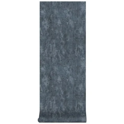 Abbildung von Superfresco Easy Vliestapete &quot;Beton/Steine&quot;, Steinoptik, Blau 10m x 52cm