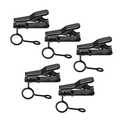 Abbildung von Andoer EY J03 5er 6mm verdrahteter Revers Mic Mikrofon Krawattenklammer