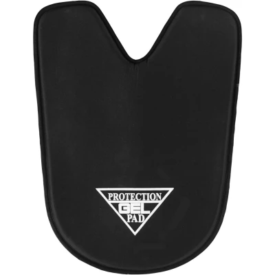 Abbildung von Horka Gel Pad Neopreen Straight Round wither Cut Out Schwarz
