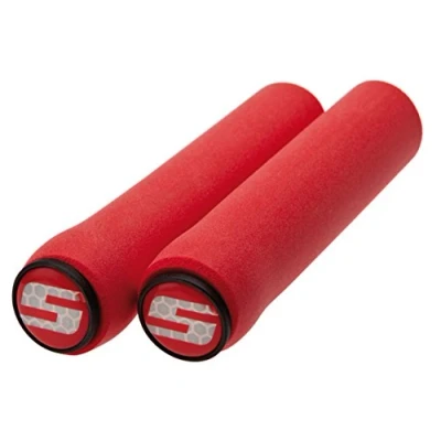 Abbildung von SRAM Unisex Erwachsene Griff Schaumstoff Lockring, rot, 129mm
