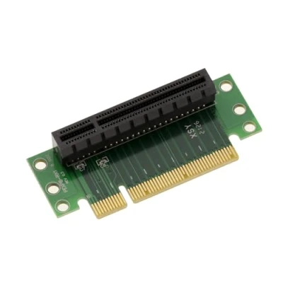 Abbildung von KALEA INFORMATIQUE 90 Riser Winkeladapter für PCIe Steckplatz x8. Zur horizontalen Montage Einer PCI Express Karte x1 x2 x4
