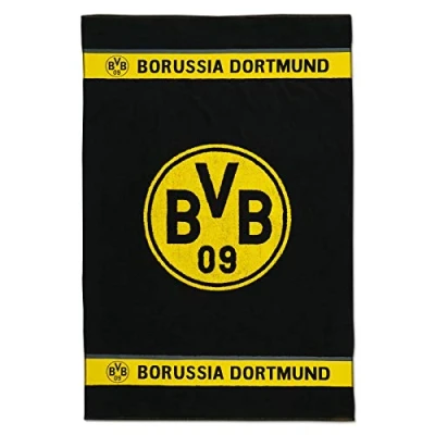 Abbildung von BVB Borussia Dortmund Handtuch, Größe: One Size, Schwarz