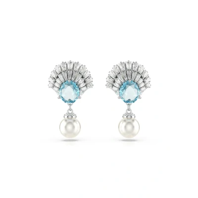 Abbildung von Swarovski Idyllia E:PE DROP Pearl Ohrringe, Damen, Größe: One Size, Blue