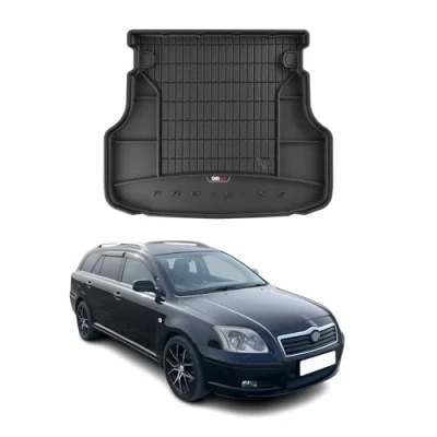 Abbildung von Kofferraumwanne kompatibel mit Toyota Avensis II Touring Sport 2003 2009 OMAC Premium 3D