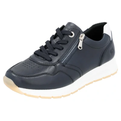 Abbildung von Remonte Keilsneaker, Freizeitschuh, Halbschuh, Schnürschuh mit seitlichem Reißverschluss