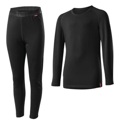 Abbildung von Löffler Kinder Set Lang Transtex Warm, schwarz, 104