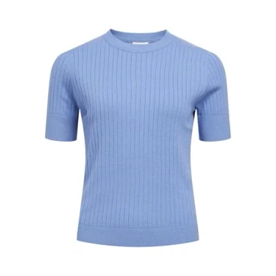 Abbildung von Object Tshirt basic, Damen, Größe: XS, Cornflower blue
