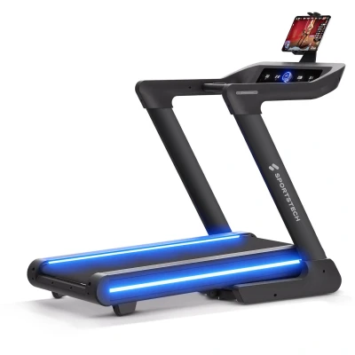 Abbildung von Sportstech Laufband sTread Lite, Klappbar, LED Beleuchtung, Bis 20 km/h