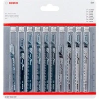 Abbildung von Bosch Accessories Stichsägeblatt 2607011169 Set Wood, 10 teilig St.
