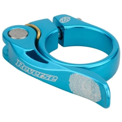 Abbildung von Long Life Sattelklemme 34.9mm light blue
