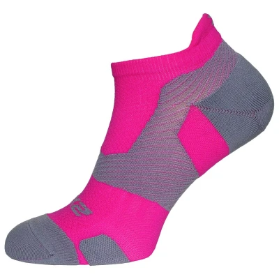 Abbildung von 2XU Vectr Lightcushion No Show Socken, Magenta Lightgrey, S