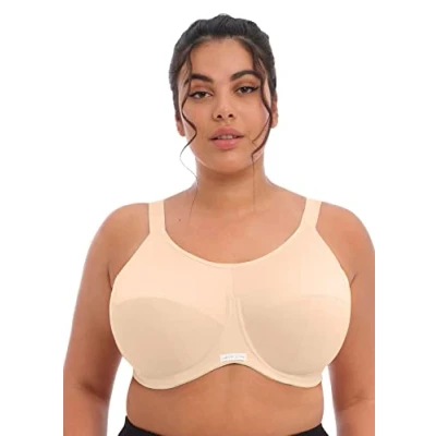 Abbildung von Elomi BH Energise Sports Bra Beige Nylon I 90 Damen