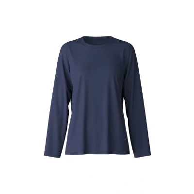 Abbildung von Calida Nachtwäsche Shirt, Damen, Größe: 52/54, Peacoat blue
